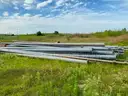 Lot of Traffic Signal Poles and Roadway Lighting Poles