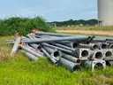 Lot of Traffic Signal Poles and Roadway Lighting Poles