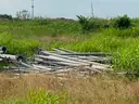Lot of Traffic Signal Poles and Roadway Lighting Poles
