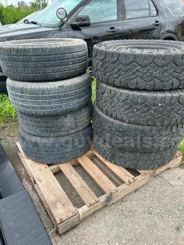 LOT of 8 Tires