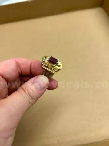 GOLD Ring &#x26; Charm    18k!!!