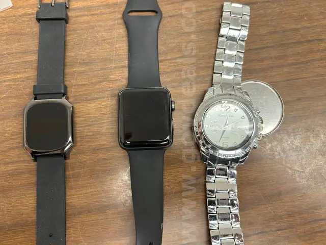 LOT of 2 Apply Watches + 1 Marco Max Watch