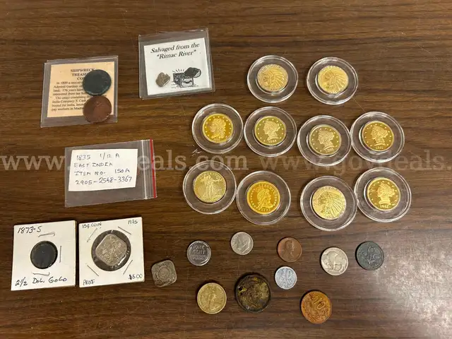 COINS!!!  WATCHES!!!