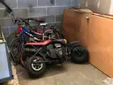LOT of 2 Electric BIKES, 1 Motorbike, 15 Bikes