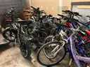 LOT of 2 Electric BIKES, 1 Motorbike, 15 Bikes