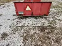 Global Factory Products Red Trailer