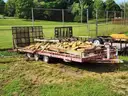 Olathe Red Tilt Gate Trailer