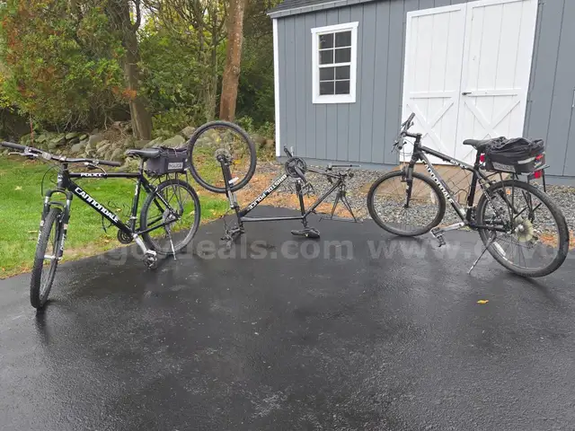 Three Cannondale Bicycles-in need of service or repair