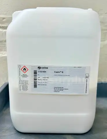 (8) Cytiva Capto Q ion exchange chromatography resin 5L