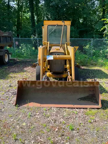 July 2025 Tanglewood Park Lot A-John Deere Backhoe Rimtrack