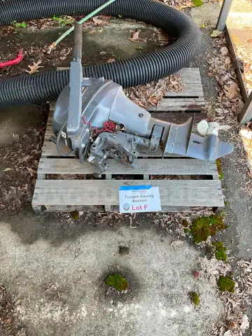 July 2025 Tanglewood Park Lot F-Yamaha Boat Motor