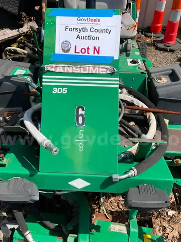 July 2025 Tanglewood Park Lot N-Ransome 305 Fairway Mower