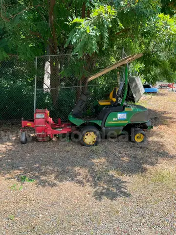 July 2025 Tanglewood Park Lot R-John Deere 1445 Rotary Mower