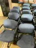 October 2025 Lot G- Rolling Blue Office chairs