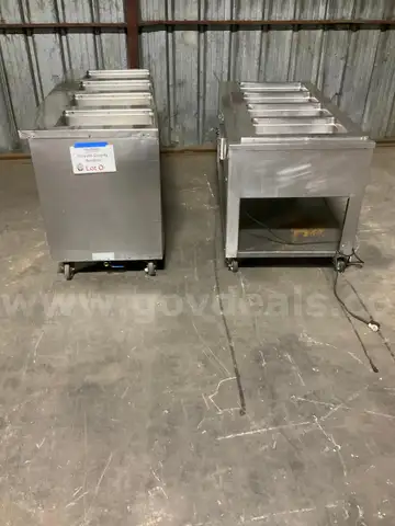 October 2025 Lot O- Stainless Warming Station Units