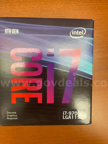 Intel i7-9700F 9th Gen Processors - lot of 16 - NEW IN BOX