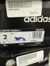Adidas Comfort Sandals child sizes 1 and 2 - 3 pairs total - NEW IN BOX