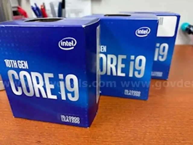 Intel i9 10900 10th Gen Processor - lot of 3 - NEW IN BOX