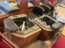 3 Salon and Spa chairs with footbaths