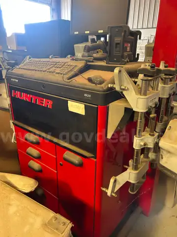 Hunter Wheel Alignment System