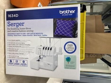 Brother deals 1634DX serger