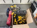 LOT OF DEWALT POWER TOOLS