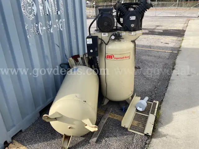 2 INGERSAL RAND COMPRESSORS