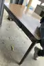 Rectangle Table with Strong Metal Legs