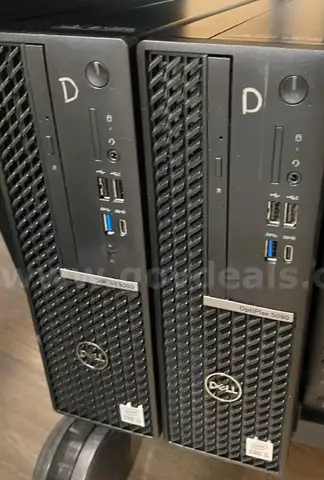 Optiplex 5090 Desktop computer, Web Cameras, DELL Monitor, Magnavox DVD Player