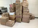 Lot of 100 Boxes of Books