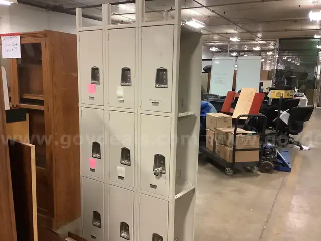 Lot of Metal Lockers