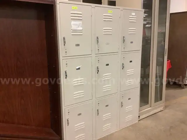 Lot of Metal Lockers #2