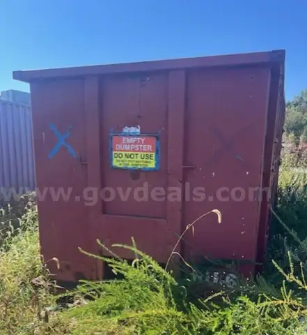 Open top dumpster