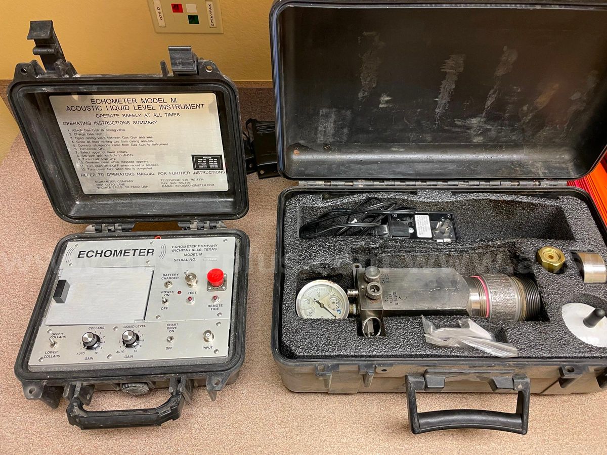 Liquid Level Recorder, Echometer, Model M, Qty 4 w/ Gas Guns | AllSurplus