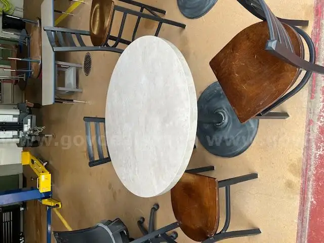 Table and Three Chairs