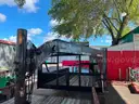 2004 16ft equipment trailer tri axel