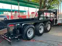2004 16ft equipment trailer tri axel