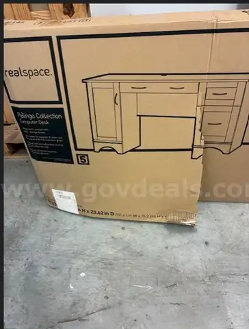 3 Brand New Desk Still in the Boxes