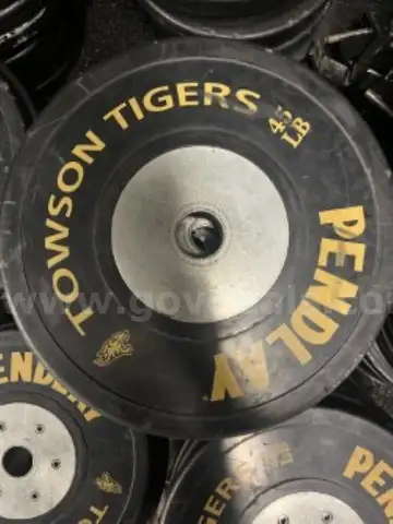 Pendlay 45lb Bumper Plate
