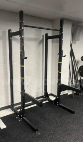 Dynamic Fitness Rack + Rubber Platform Flooring Set