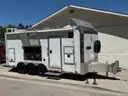 2006 ATC Aluminum 20&#x27; enclosed power generation trailer - 2 on board generators