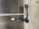 One Electric Scooter and two bicycles