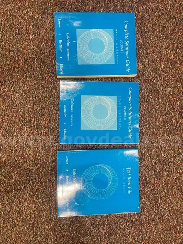Calculus complete Solution