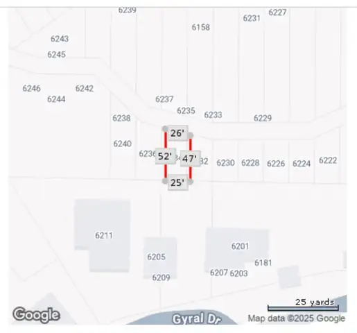 Vacant land in the city of Tujunga, County of Los Angeles