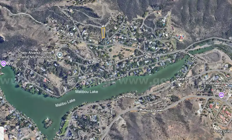 Rare Malibu Lake-front Lot with Pristine Views