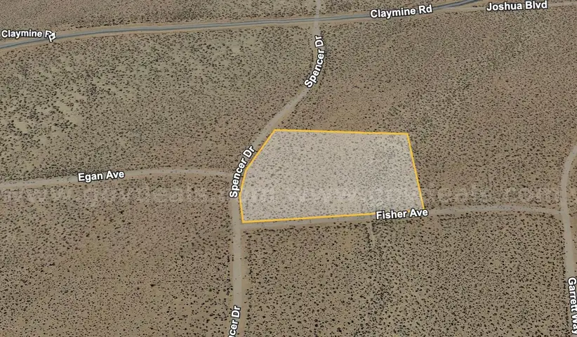 2 Acres Flat vacant land in the county of Kern, California