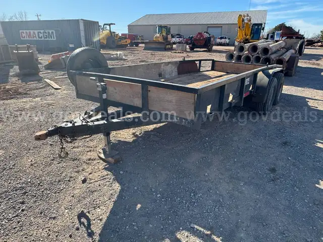 16 Ft B/P T/A Utility Trailer