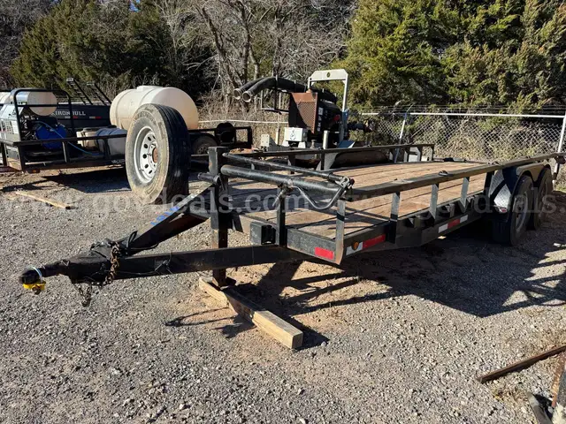 2009 Bestbilt T/A Utility Trailer