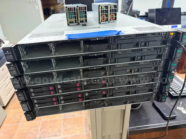 Lot of 6x HP ProLiant DL360 Gen10 Servers