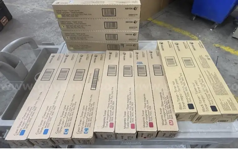 15X Xerox 006R01509 10 11 12 Genuine Toner KYMC For WorkCentre 7525